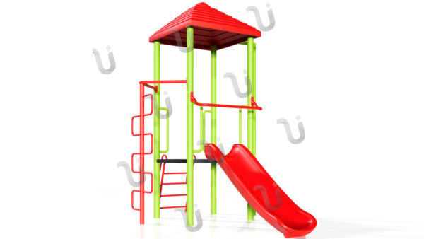 Mangrullo una torre con rampa y trepador árbol