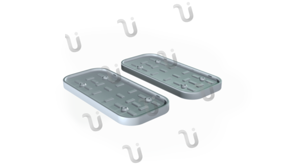 Repuesto pedal aluminio