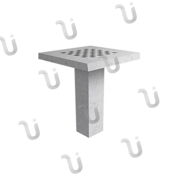 Mesa ajedrez timbal